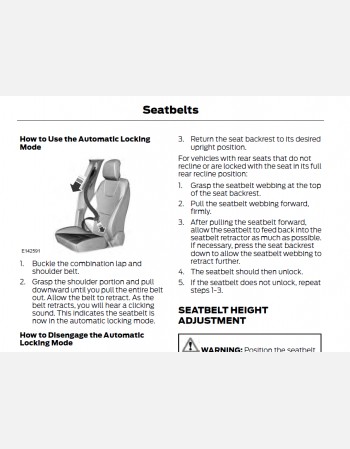 ford escape 2019 owners manual